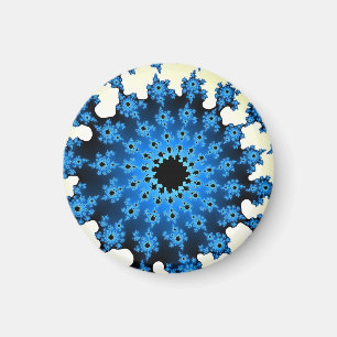 Imã Olho Branco e Azul