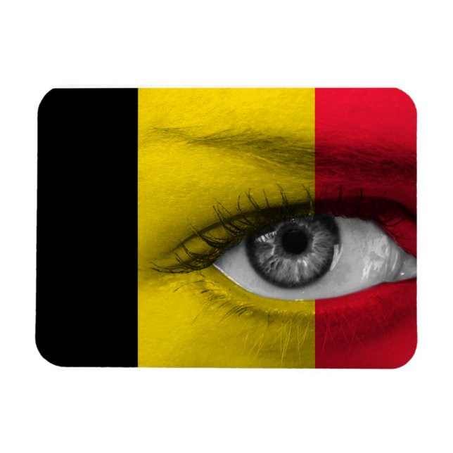 Ímã Olho da Bélgica (Horizontal)