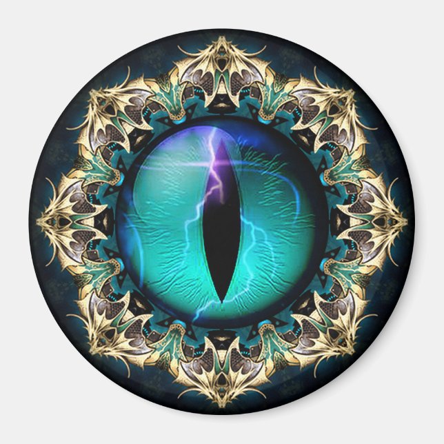 Imã Olho do Dragão (Frente)