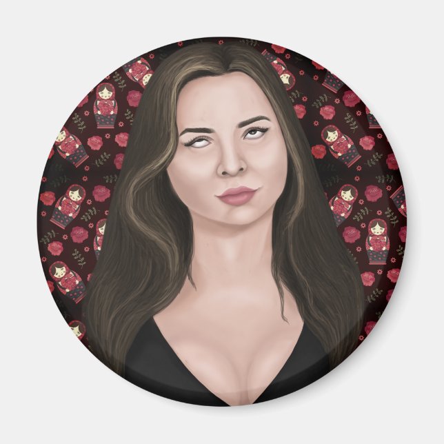 Imã Olho Roll (Frente)