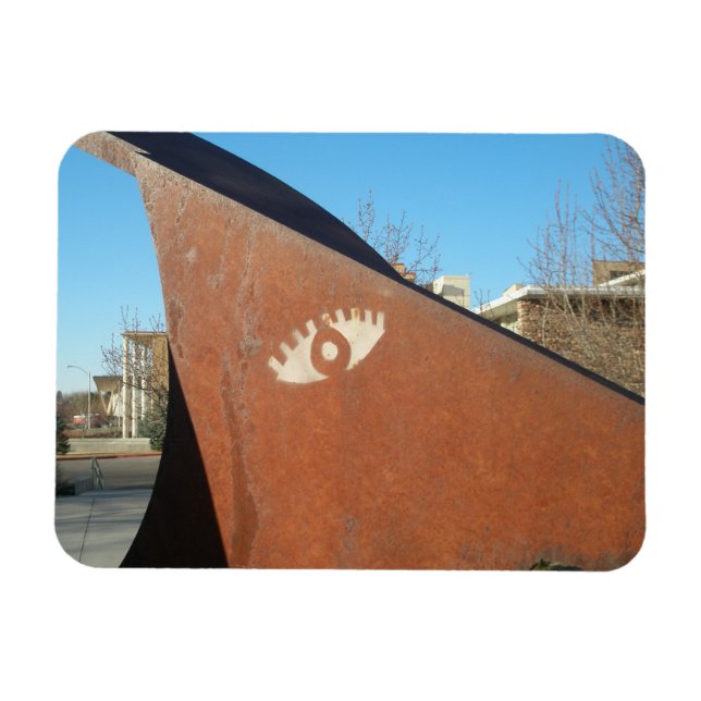 Ímã Olho, vê-te, imã (Horizontal)