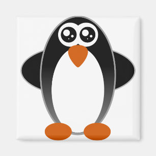 Imã Olhos aquosos do pinguim