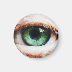 Imã Olhos Assustadores e Olhos Verdes no Halloween / z
