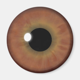 Imã Olhos Castanhos Iris Eyeball Legal Magntos Arredon