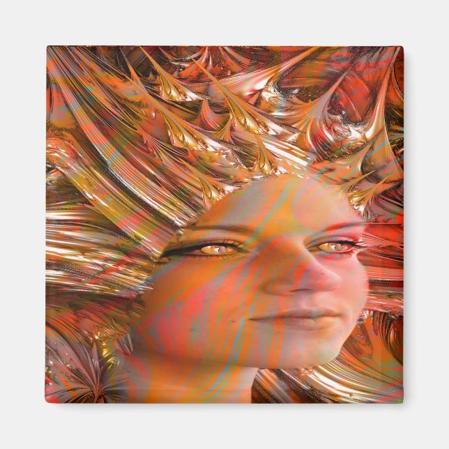 Imã Olhos Cristais (Frente)