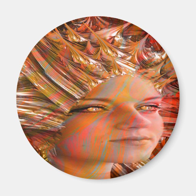 Imã Olhos Cristais (Frente)