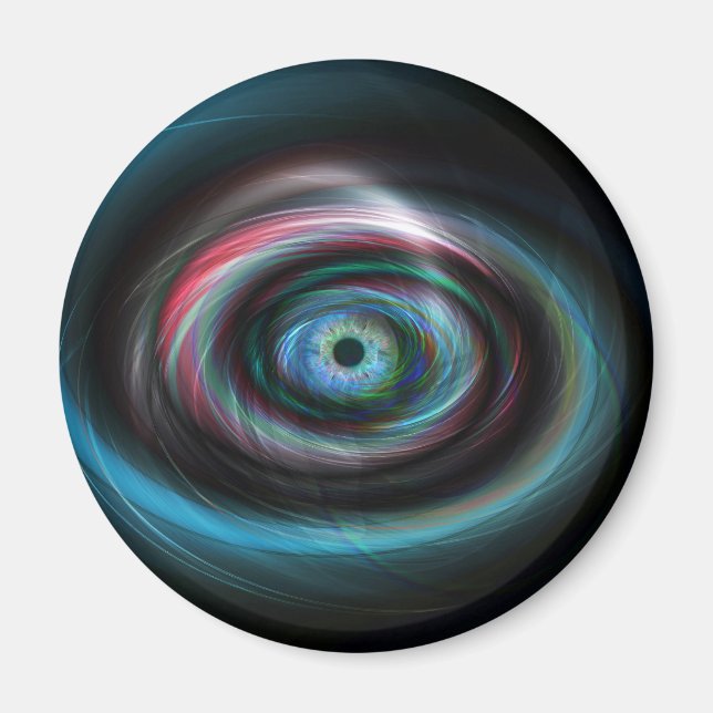 Imã Olhos de luz turística (Frente)