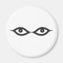 Imã Olhos de Zipper