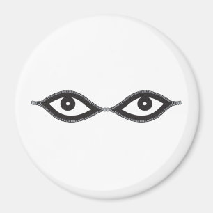 Imã Olhos de Zipper