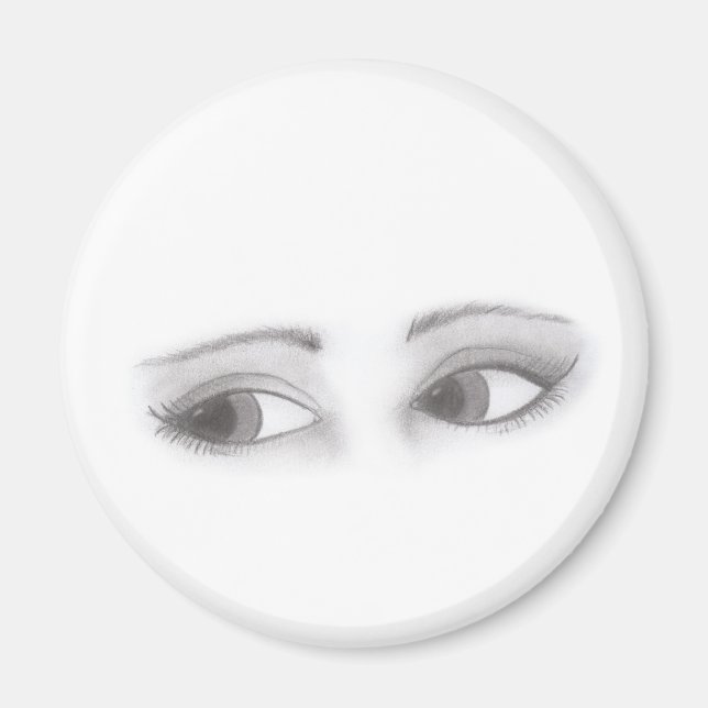 Imã Olhos Femininos (Frente)