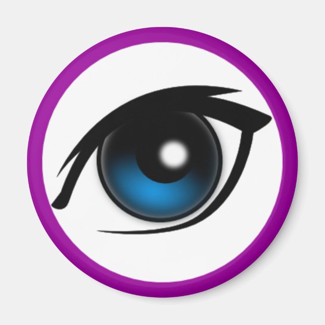 IMÃ OLHOS PODEM VER VOCÊ MAGNET (Frente)