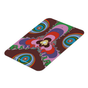 Ímã Olhos Psicedélicos