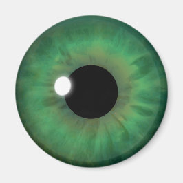 Imã Olhos Verdes Iris Eyeball Legal Magnetos Arredonda
