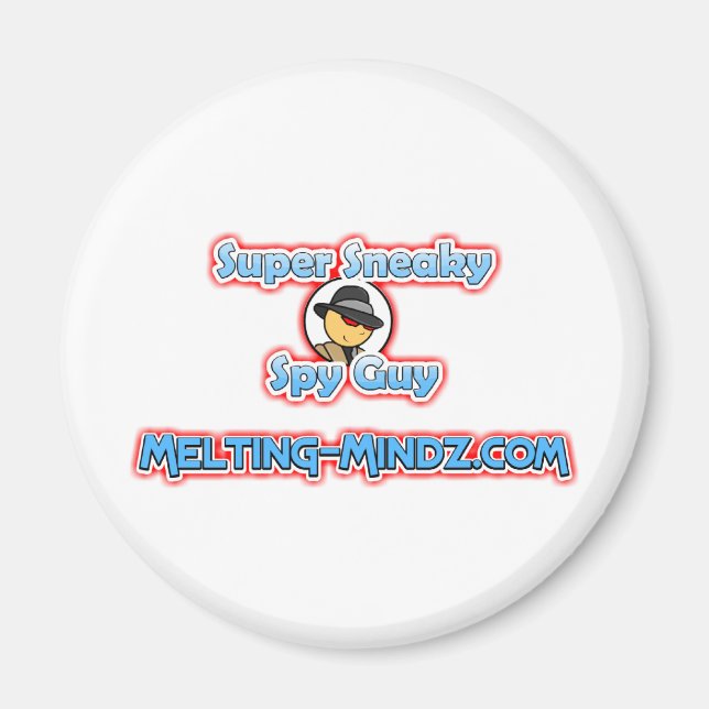 Imã Olhos Vermelhos Esgueirados (Frente)