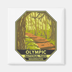 Imã Olimpiadas National Park Hoh RainForest Washington