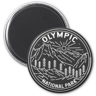 Imã Olimpiadas National Park Washington Monoline