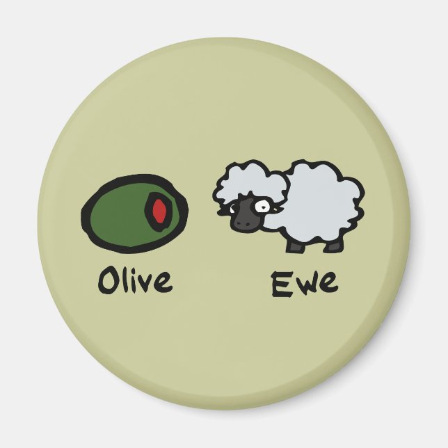 Imã Olive Ewe (Frente)