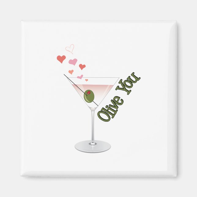 Imã Olive You (Frente)