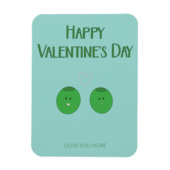 Ímã Olive You More Magnet (Vertical)