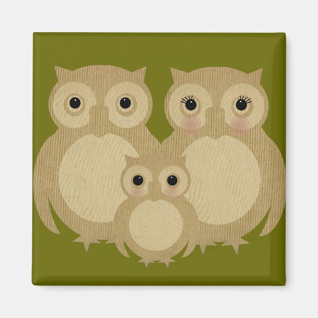 Imã Ollie Family Magnet (Frente)