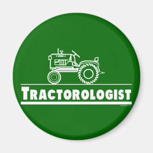 Imã Ologista de Trator Verde