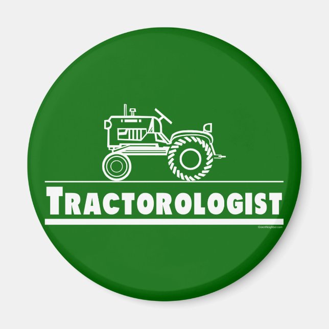 Imã Ologista do Trator Verde (Frente)