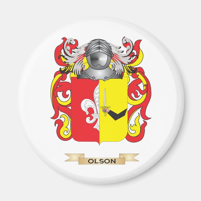 Imã Olson Casaco de Braços (Crest Familiar) (Frente)