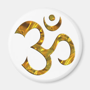 IMÃ OM / AUM - OURO