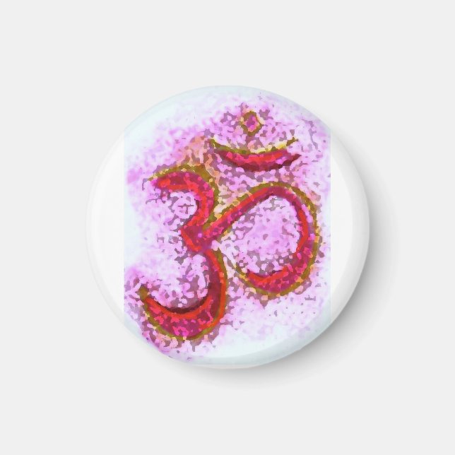 Imã OM-Original Art Magnet por SQ Streater (Frente)