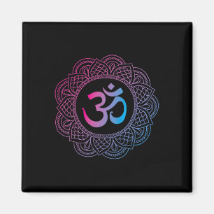 Imã Om Símbolo Aum Ohm Hindu Zen Tantra Yoga Dia Namas