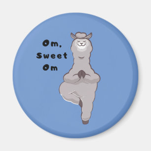 Imã Om, Sweet Om - Funny Llama Yoga Pun