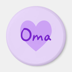 Imã Oma em roxo