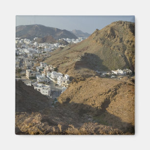 Imã Omã, Mascate, Ruwi/Al Hamriyah. Vista de Ruwi /