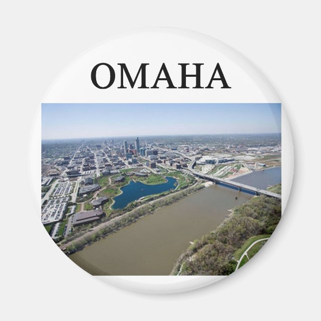 Imã OMAHA nebraska (Frente)
