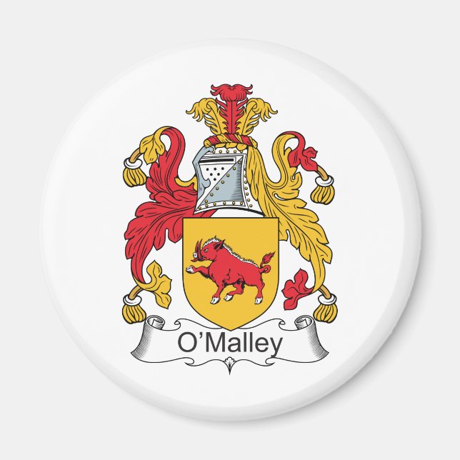 Imã O'Malley Family Crest (Frente)