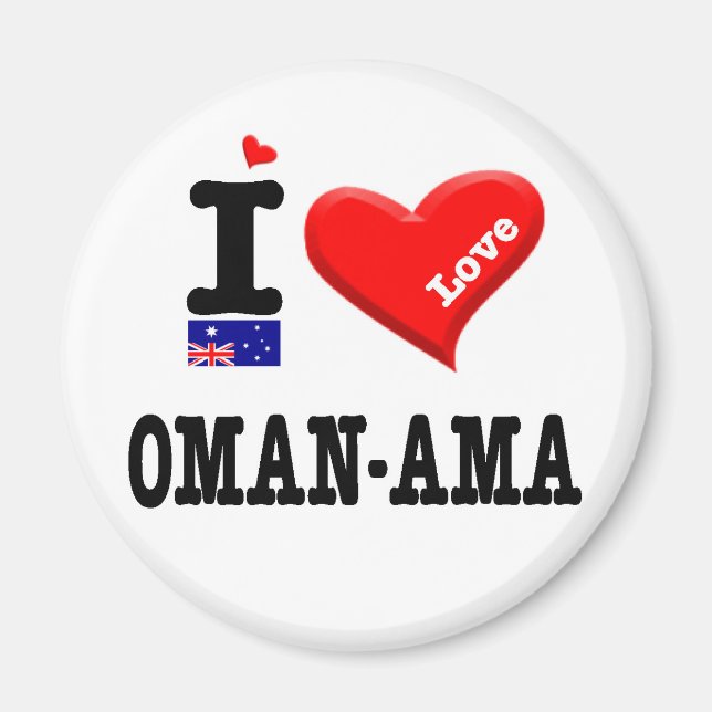 Imã OMAN-AMA - Eu amo (Frente)