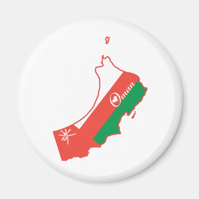 Imã Oman Magnet (Frente)