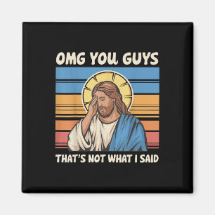 Imã Omg, Caras Que Não Foi O Que Eu Disse Jesus