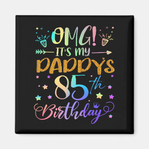 Imã Omg é o meu pai, 85º aniversário, doce, 85 anos