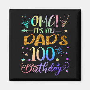 Imã Omg são meus Pais 100º aniversário doce 100 anos