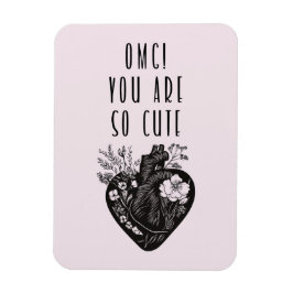 Ímã OMG! Você é tão fofo - Fotografia flexível