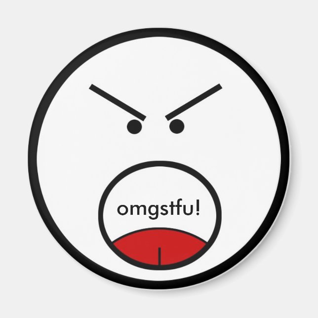 Imã omgstfu! (Frente)