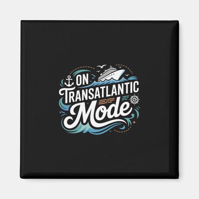 Imã On Transatlantic Mode Shirt Transatlantics Shirts  (Frente)