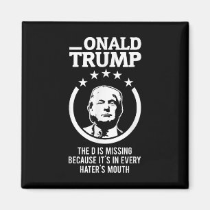 Imã Onald Trump - O D Está Desaparecendo Em Todos Os I
