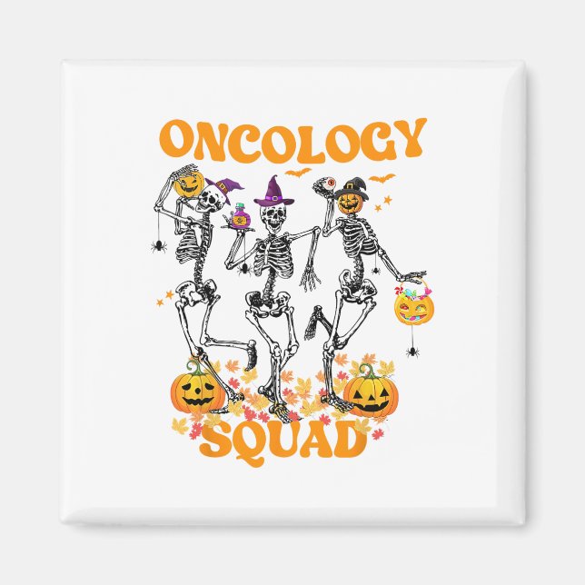 Imã Oncologia Esqueleto Pumpkin Cai Cai Cai Causada (Frente)
