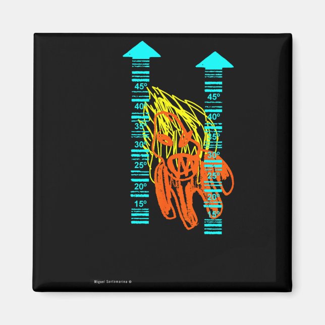 Imã Onda de calor  (Frente)