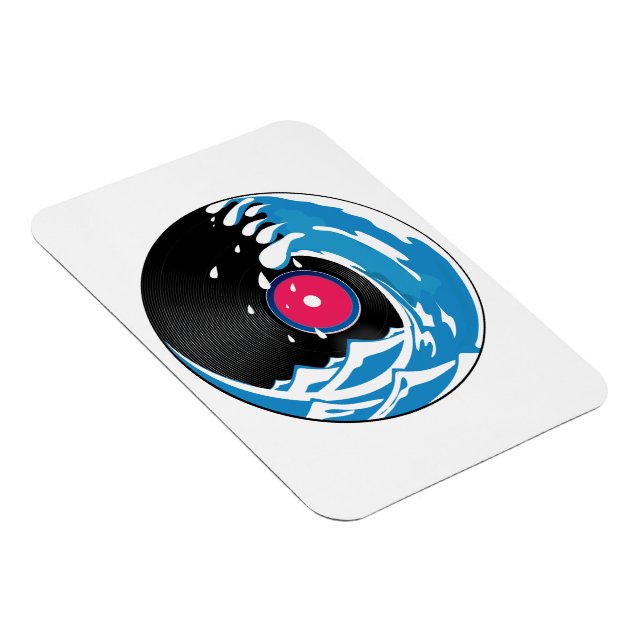 Ímã Onda de Vinil (Lado Direito)