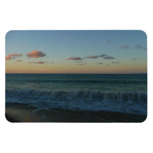 Ímã Ondas caindo na paisagem de Sunset Beach