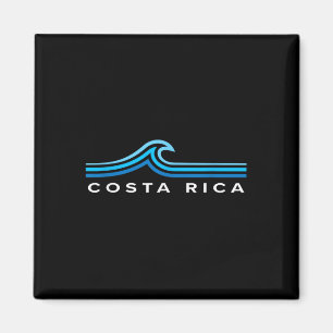 Imã Ondas da Costa Rica Vintage Homens Mulheres Menina
