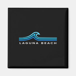 Imã Ondas da praia de Laguna ca vintage masculino femi